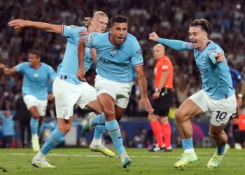 Manchester City vence Inter de Milão e fica com a taça da Liga dos Campeões
