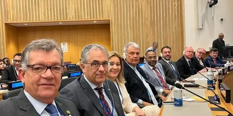 Senador Laércio Oliveira participa de fórum sobre desenvolvimento sustentável da ONU, em Nova York