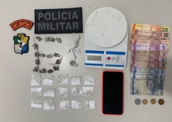 Polícia Militar prende dois homens por tráfico de drogas em Itaporanga