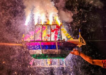Barco de Fogo: A Magia dos Festejos Juninos de Estância Encanta o Brasil!