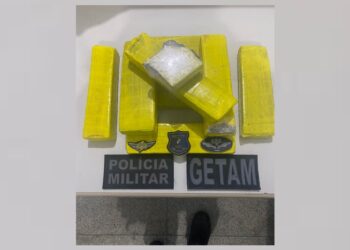 Polícia Militar apreende oito tabletes de maconha na Zona Sul do capital