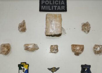 Polícia Militar apreende cerca de 1 Kg de entorpecentes no Conjunto Almirante Tamandaré