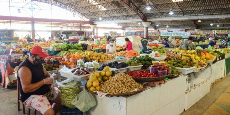 Mercado Maria Virgínia Leite Franco estará fechado na segunda
