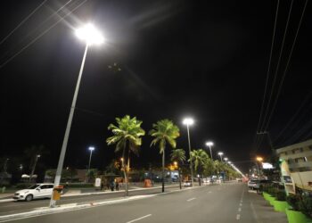 PPP gera economia mensal de mais R$ 1 mi na conta de energia da iluminação pública de Aracaju