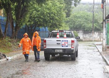 Defesa Civil registra 69 mm de chuva em 24 horas; tempo permanece chuvoso até domingo, 9
