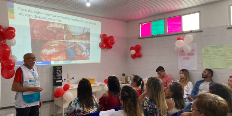 SES realiza ações de prevenção para estudantes e profissionais de saúde no município de Itabi