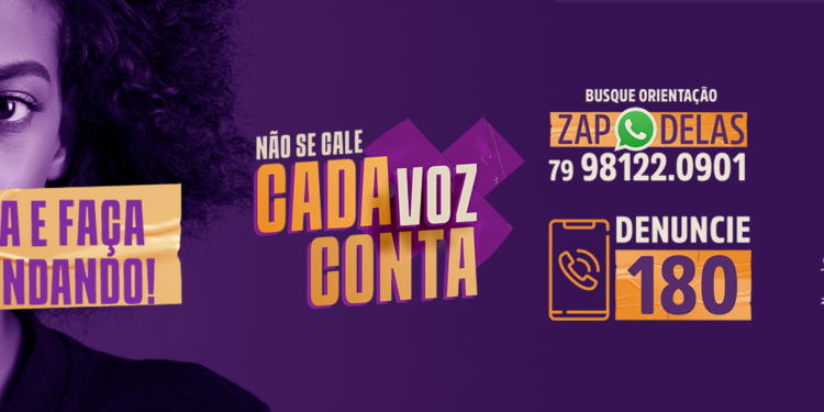 Não se cale! Cada voz conta – Agosto Lilás Alese