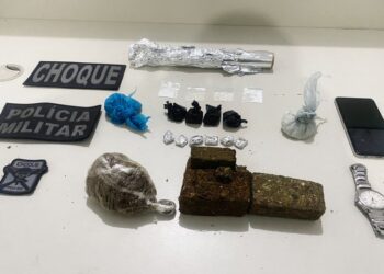 PM prende suspeito por tráfico de drogas na Zona Norte da capital