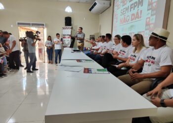 Queda de FPM e arrecadação dos municípios foram apresentadas durante coletiva de imprensa realizada pela FAMES