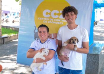 Prefeitura de Lagarto incentiva adoção de cães e gatos com Feirinha realizada pelo Centro de Zoonoses