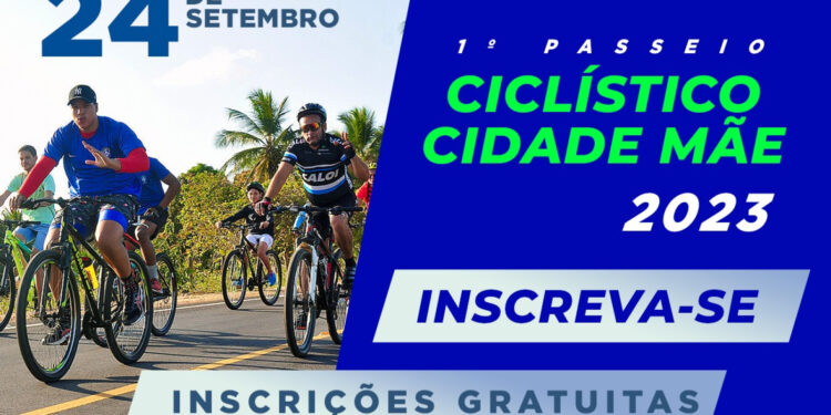 Inscrições estão abertas para o Passeio Ciclístico Cidade Mãe