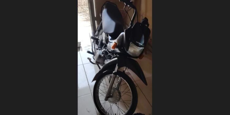 Polícia Civil recupera motocicleta furtada antes mesmo do registro da ocorrência em Nossa Senhora da Glória