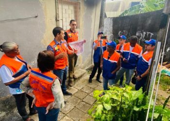 Defesa Civil realiza mapeamento participativo com voluntários do Bairro América