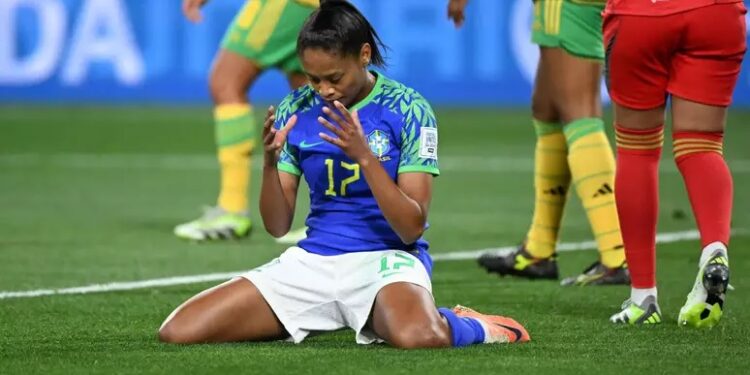 Brasil empata com Jamaica e está eliminado da Copa do Mundo Feminina de 2023