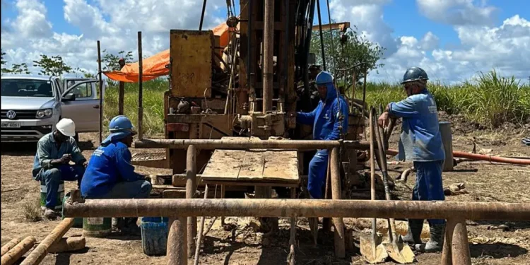 Deso realiza perfuração de novos poços no município de Nossa Senhora das Dores