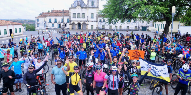 1º Passeio Ciclístico da Cidade Mãe de Sergipe reúne mais de 300 ciclistas pelas ruas de São Cristóvão