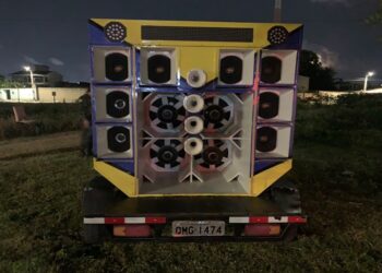 PM apreende três aparelhos de som após denúncia de perturbação de sossego no Bairro Santa Maria