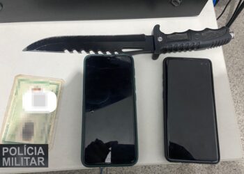 Polícia Militar prende homem e recupera pertence das vítimas minutos após assalto na Zona Sul de Aracaju