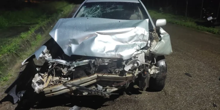 Acidente deixa mulher morta e três pessoas feridas na Rodovia SE-466, no município de São Cristóvão