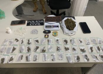 Ação conjunta prende dois suspeitos por tráfico de drogas e homicídio em Pinhão