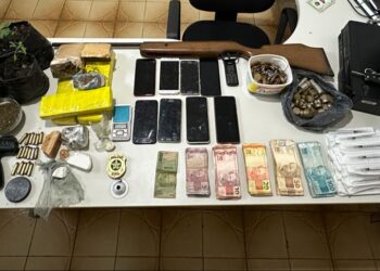 Operação conjunta prende investigados por tráfico de drogas em Graccho Cardoso