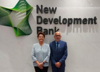 Edvaldo é recebido pela presidente do NBD e define data de assinatura do contrato de Aracaju