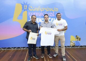 Prefeito em exercício, Ricardo Vasconcelos participa da IV Conferência Municipal da Juventude