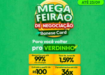 Banese Card prorroga Mega Feirão de Negociação até 23 de setembro