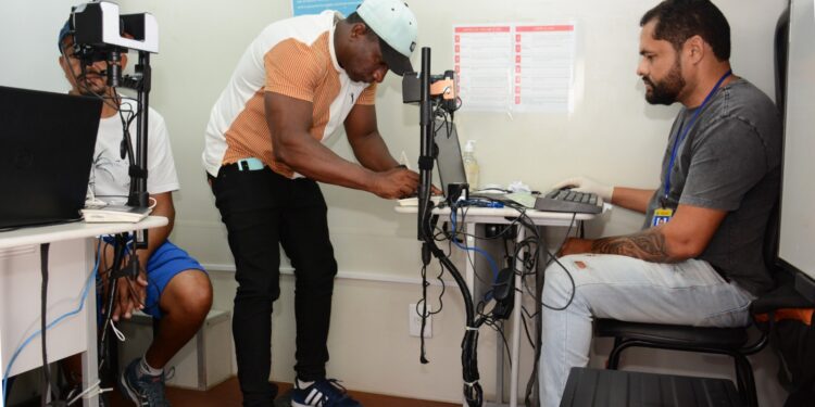 Em parceria com a Prefeitura de Socorro, Justiça Eleitoral de Sergipe oferece atendimento biométrico itinerante