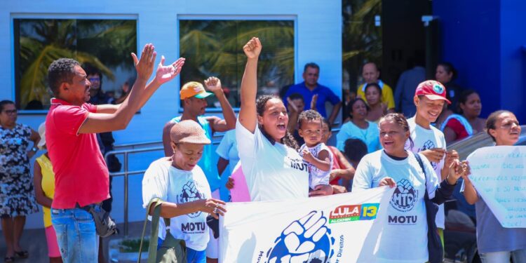 Manifestação na Barra dos Coqueiros: “Quem tem fome tem pressa”