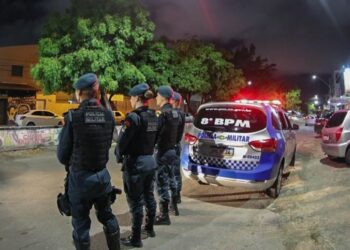 PM prende suspeito de ameaçar a própria tia com uma faca no Bairro Santos Dumont