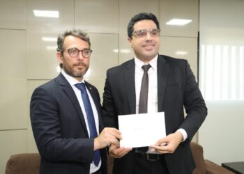 Jeferson Andrade recebe na Alese o novo procurador-chefe do MPT-SE
