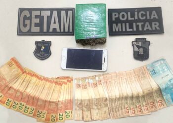 PM prende homem que transitava com droga dentro de veículo em Nossa Senhora do Socorro