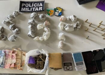 Polícia Militar prende suspeito por tráfico de drogas em Estância