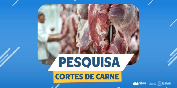 Procon Aracaju divulga nova pesquisa de preços de cortes de carne