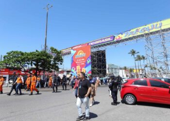 Órgãos municipais vistoriam montagem da estrutura do Pré-Caju 2023