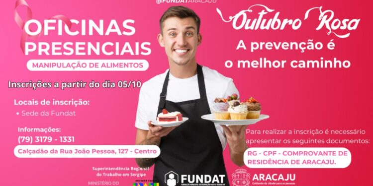 Fundat abre inscrições para 120 vagas na Oficina de Manipulação de Alimentos