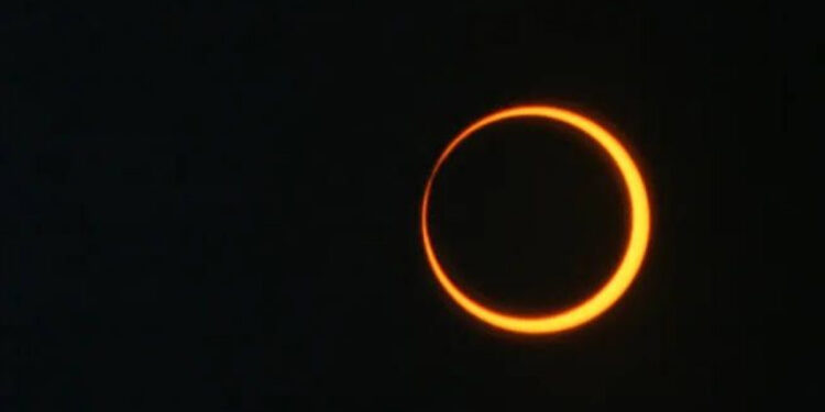 Sergipe está entre os estados onde será possível observar o eclipse solar anelar