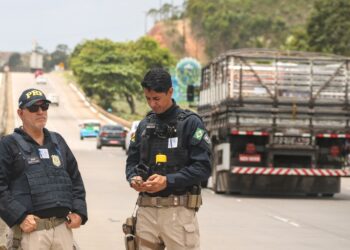 PRF apreende blocos cerâmicos transportados sem nota fiscal