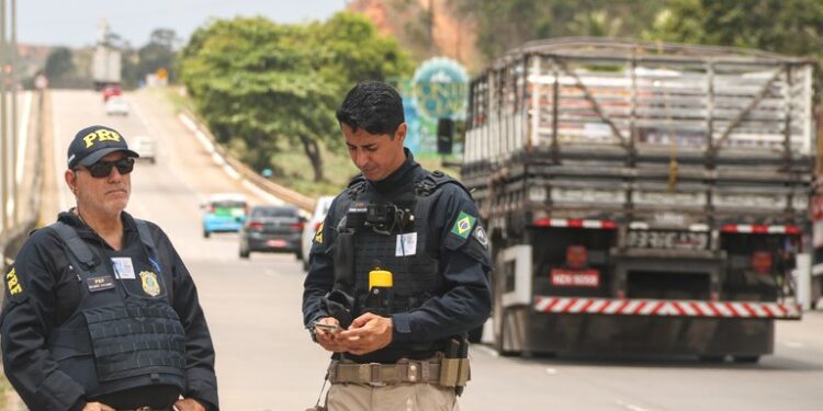 PRF apreende blocos cerâmicos transportados sem nota fiscal