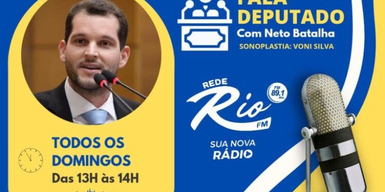 Neto Batalha estreia programa de rádio neste fim de semana