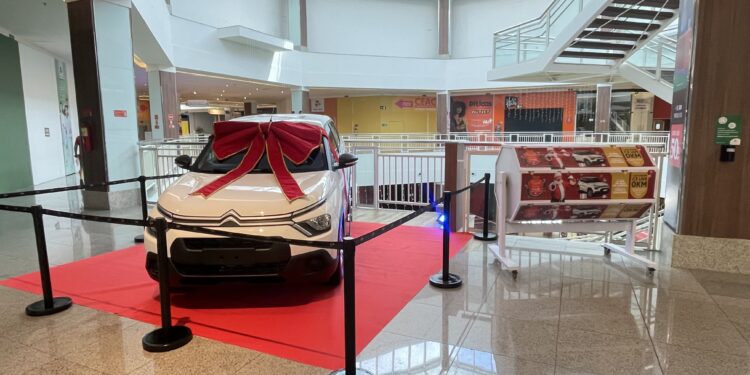 Promoção “Natal da Sorte Aracaju Parque Shopping” sorteia um carro Citröen C3 0km para consumidores em campanha inédita