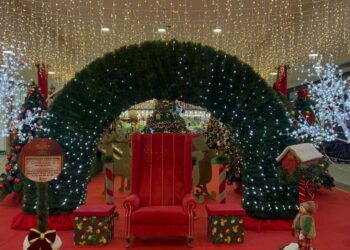 Papai Noel chega este sábado ao Shopping Prêmio, em Socorro