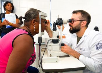 Secretaria Municipal de Saúde realiza 1º dia do mutirão para triagem de cirurgias de catarata