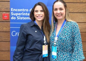 Priscila Felizola e Yandra Moura participam do encontro de superintendentes do Sebrae em Brasília