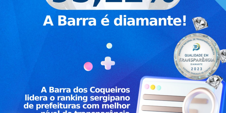 Barra dos Coqueiros é única Prefeitura do Estado a conquistar maior classificação em transparência