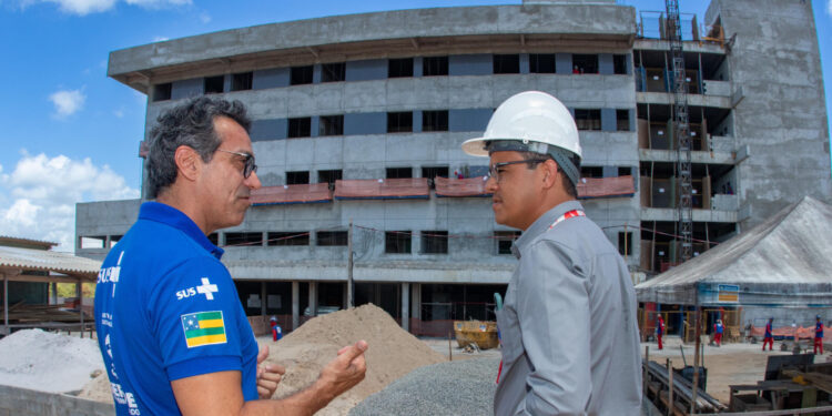 Governo do Estado conclui 92% das obras estruturais do Hospital do Câncer