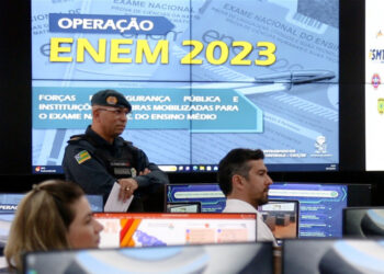 Segurança Pública prepara Centro de Comando e Controle para Operação Enem 2023