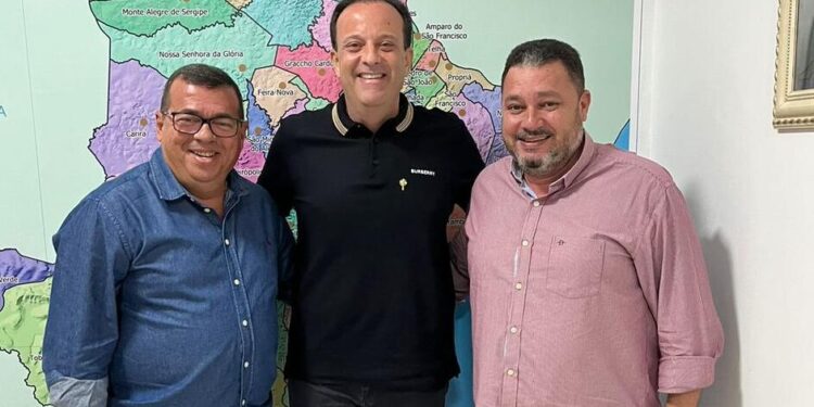 Marco Pinheiro se reúne com André Moura sobre seu futuro politico