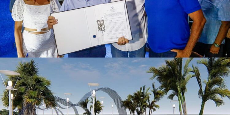 Prefeito Alberto Macedo anuncia obra pioneira de renovação da Rua da Frente